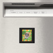 Aimant Sticker pour chien St. Patrick (In Situ (Lave-vaisselle))