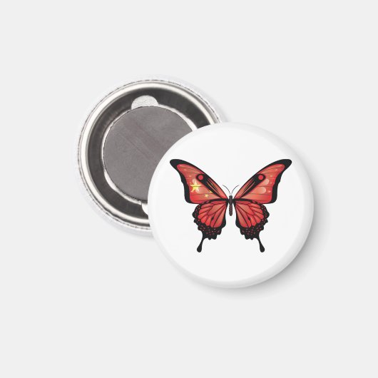 Aimant Sticker pour drapeau à queue noire en Chine (Recto/Verso)