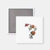 Aimant Sticker Roses Rose (Recto/Verso)