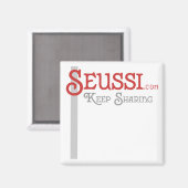 Aimant Sticker Seussi 2 (Recto/Verso)