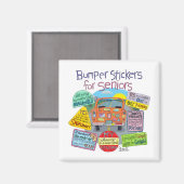 Aimant Stickers pare-chocs pour les aînés (Recto/Verso)