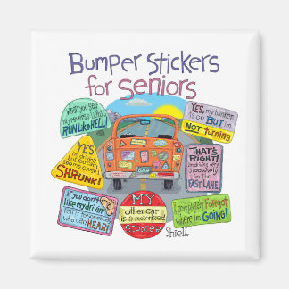 Aimant Stickers pare-chocs pour les aînés