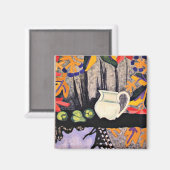 Aimant Still Life, 1910 peinture d'Olga Rozanova, (Recto/Verso)