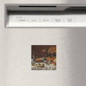 Aimant Still Life with a Peacock Pie, 1627 (In Situ (Lave-vaisselle))