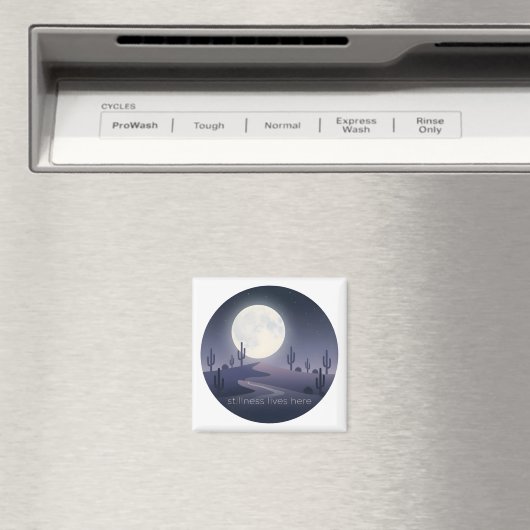Aimant Stillness Lives Here (In Situ (Lave-vaisselle))