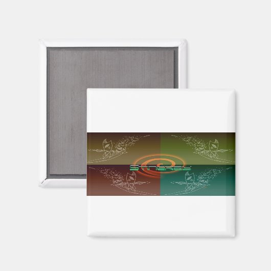 Aimant Stingray (Recto/Verso)