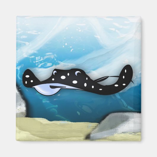 Aimant Stingray Swoosh (Devant)
