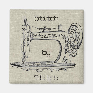 Aimant Stitch de la machine à coudre Vintage