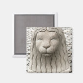 Aimant Stockholm Lion Statue Suède Photo (Recto/Verso)