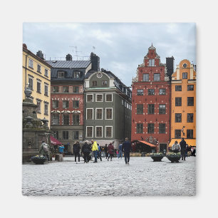 Aimant Stockholm Old Town Gamla stan Suède Photo