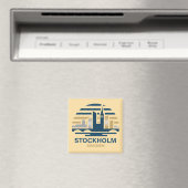 Aimant Stockholm Suède Europe (In Situ (Lave-vaisselle))