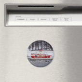 Aimant Stockholm Suède Lightship Biskopsoudain (In Situ (Lave-vaisselle))