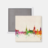 Aimant Stockholm Suède Skyline (Recto/Verso)