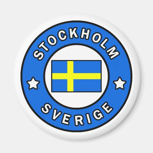 Aimant Stockholm Sverige (Devant)