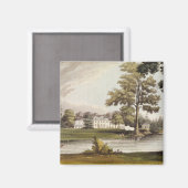 Aimant Stoke Place, du "Repository of Arts" d'Ackermann (Recto/Verso)