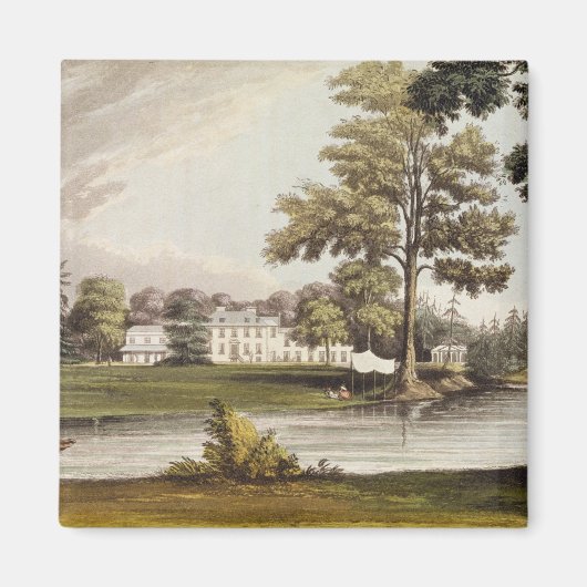 Aimant Stoke Place, du "Repository of Arts" d'Ackermann (Devant)