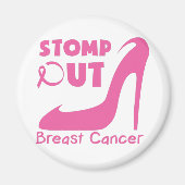Aimant Stomper le cancer du sein (Devant)