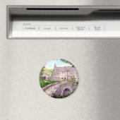 Aimant Stone Bridge Watercolor (In Situ (Lave-vaisselle))