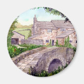 Aimant Stone Bridge Watercolor (Devant)