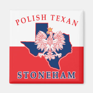 Aimant Stoneham Polonais Texan
