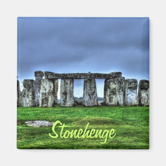 Aimant Stonehenge Celtic Standing Stones en Grande-Bretag (Devant)