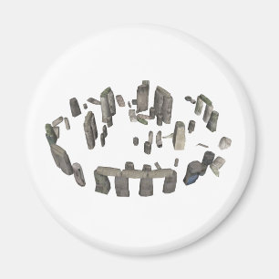 Aimant Stonehenge : Modèle 3D: