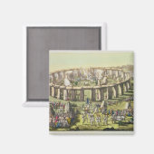 Aimant Stonehenge, ou Temple circulaire des Druides, pl (Recto/Verso)