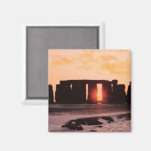 Aimant Stonehenge, Solstice d'hiver (Recto/Verso)
