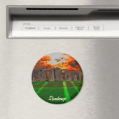 Aimant Stonehenge Standing Stones au coucher du soleil (In Situ (Lave-vaisselle))