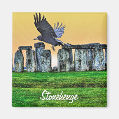 Aimant Stonehenge Standing Stones & Rook (Devant)