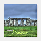 Aimant Stonehenge Standing Stones Salisbury, Angleterre (Devant)
