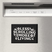 Aimant Stop scrolling doomscrolling quotes aesthetic (In Situ (Lave-vaisselle))