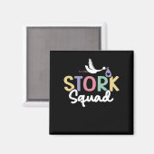 Aimant Stork Squad Rainbow (Recto/Verso)