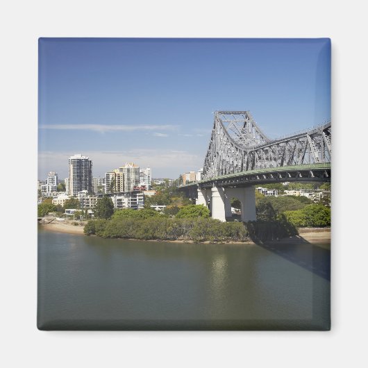 Aimant Story Bridge, Brisbane River, et Kangaroo (Devant)