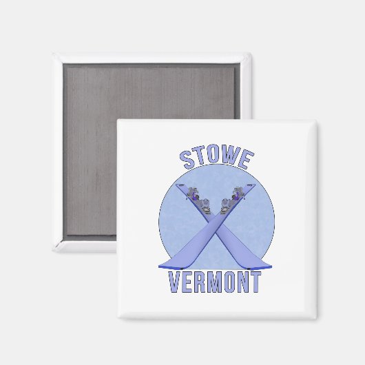 Aimant Stowe, Vermont (Recto/Verso)