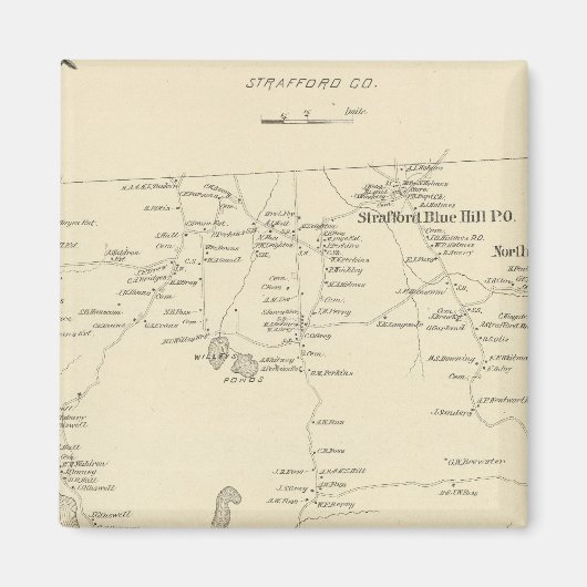 Aimant Strafford, Strafford Co. (Devant)