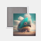 Aimant Strange Whale (Recto/Verso)