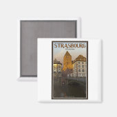 Aimant Strasbourg - Ill River et St Thomas (Recto/Verso)