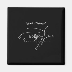 Aimant Stratégie de jeu de football Spider 2 Y Banana Foo