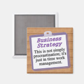 Aimant Stratégie d'entreprise (Recto/Verso)