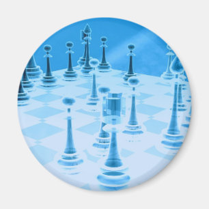 Aimant stratégique de jeu d'échecs