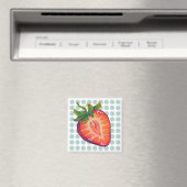 Aimant Strawberry, fraises (In Situ (Lave-vaisselle))