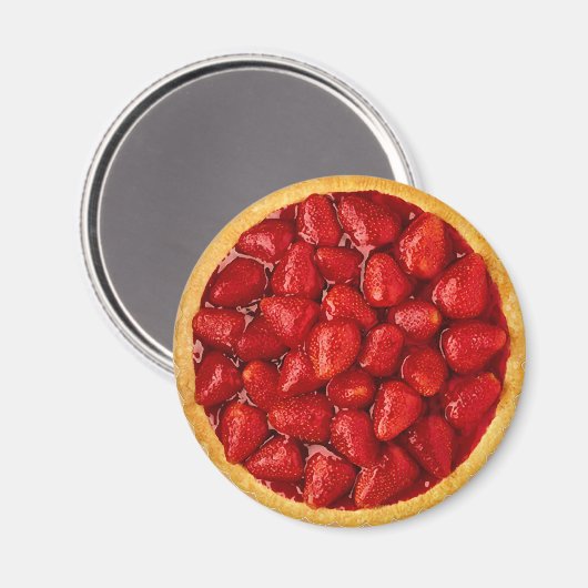 Aimant Strawberry pie (Recto/Verso)