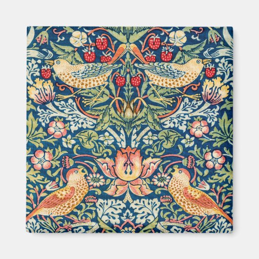 Aimant Strawberry Thief, William Morris (Devant)