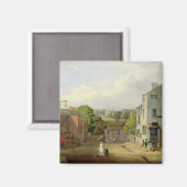 Aimant Street Scene à Chorley, Lancashire, avec vue sur (Recto/Verso)