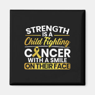 Aimant Strenght A Child Fighting Cancer With a Smile On T