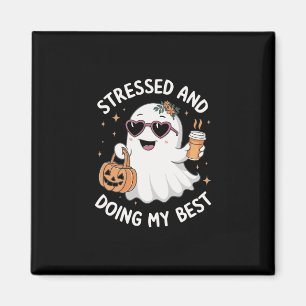 Aimant Stress Et Faire Mon Meilleur Fantôme Drôle Hallowe
