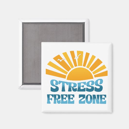 Aimant Stress Free Zone (Recto/Verso)