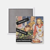 Aimant Stressed is Desserts Spelled Backwards (Recto/Verso)