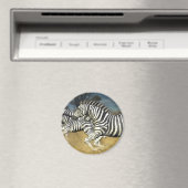 Aimant Stripes de course - Zebra (In Situ (Lave-vaisselle))